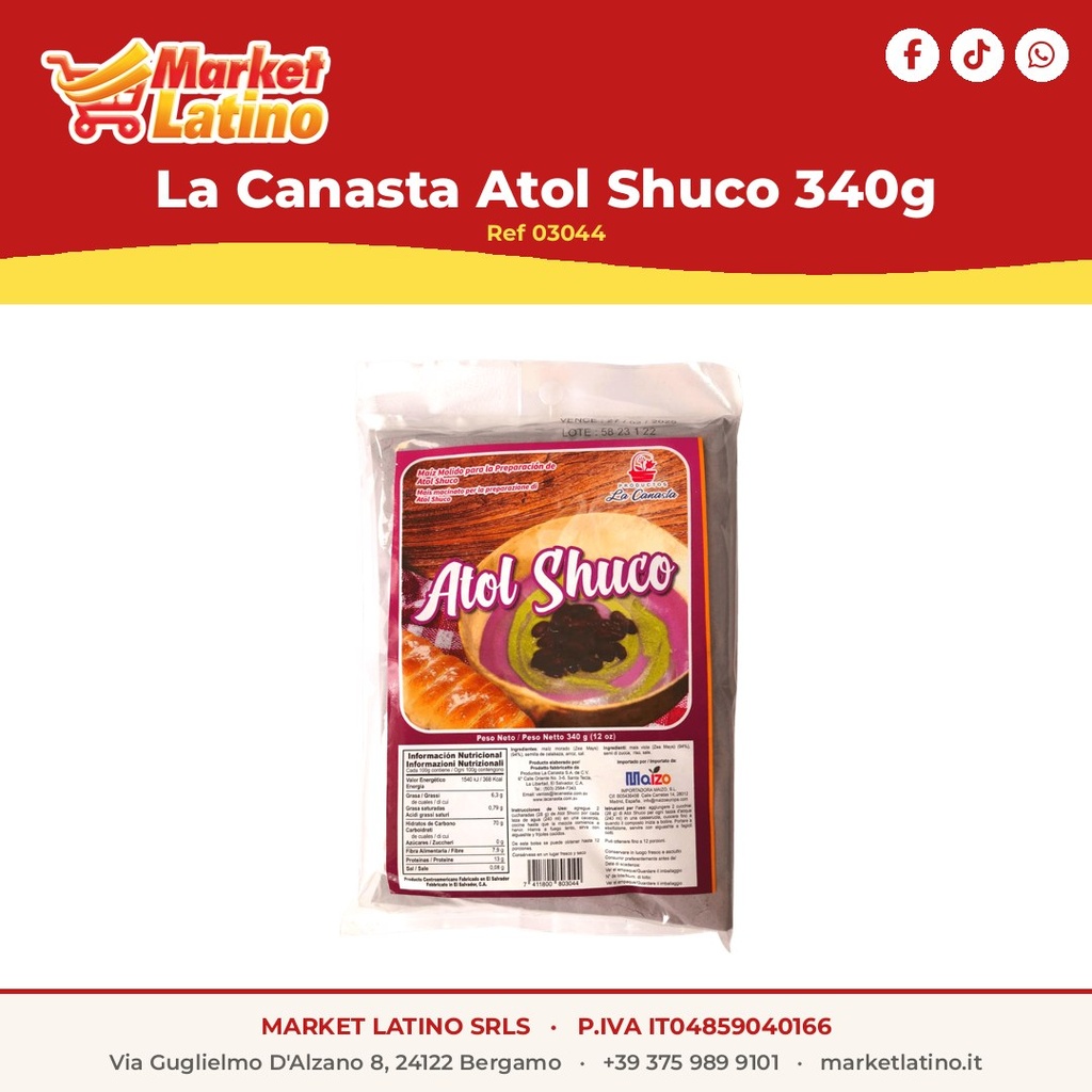 Atol Shuco La Canasta 340g