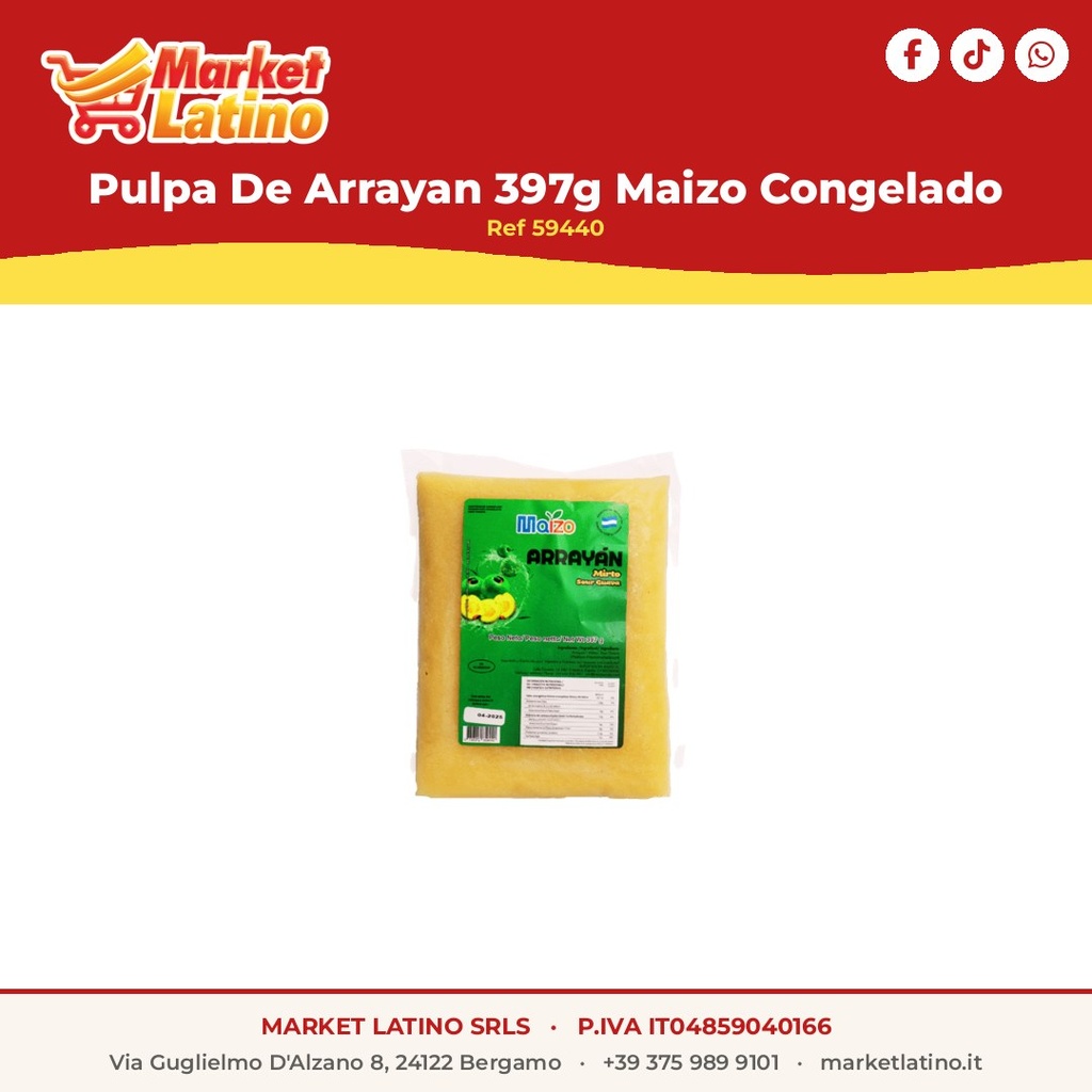 Pulpa Di Mora 397g Mais Congelato
