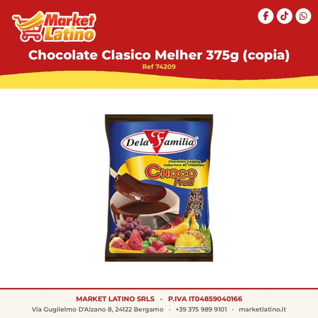 Cioccolato Classico Melher 375g (copia)