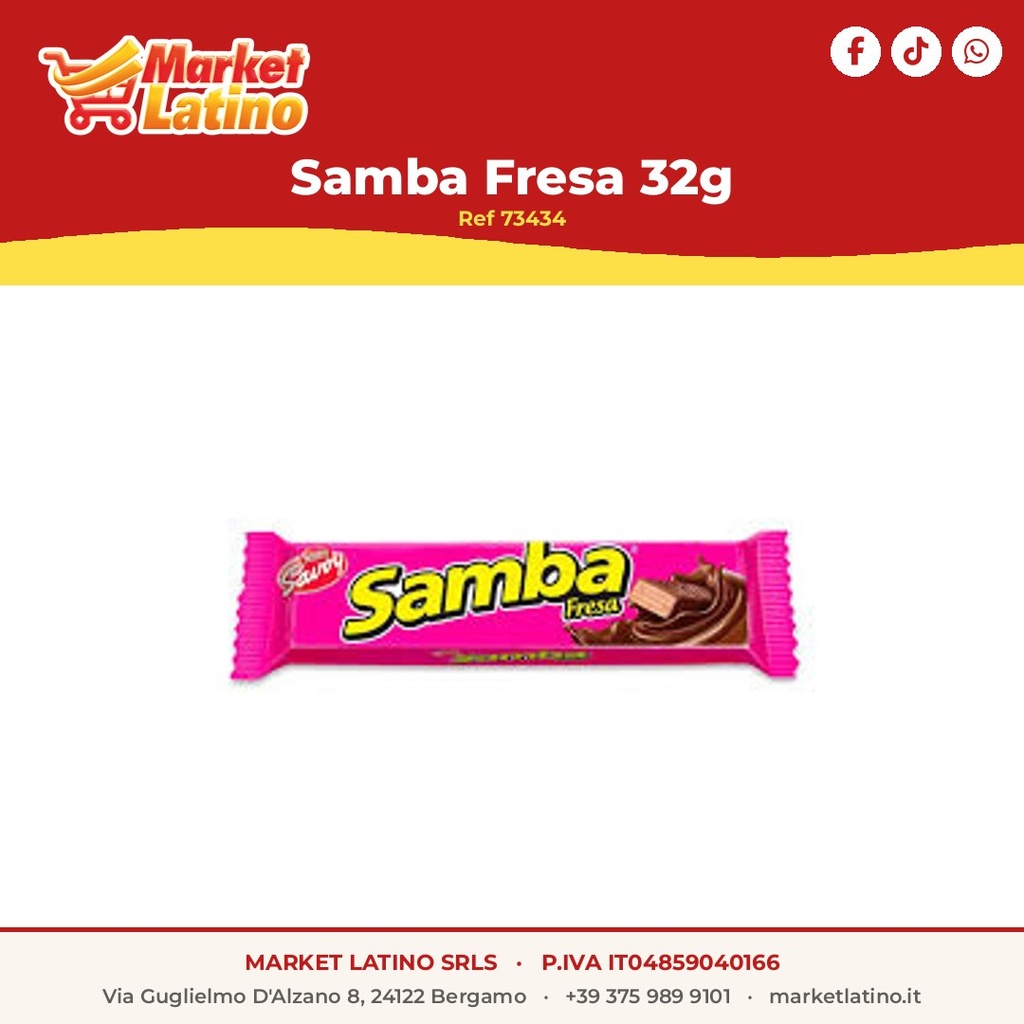 Samba Fragola 32g
