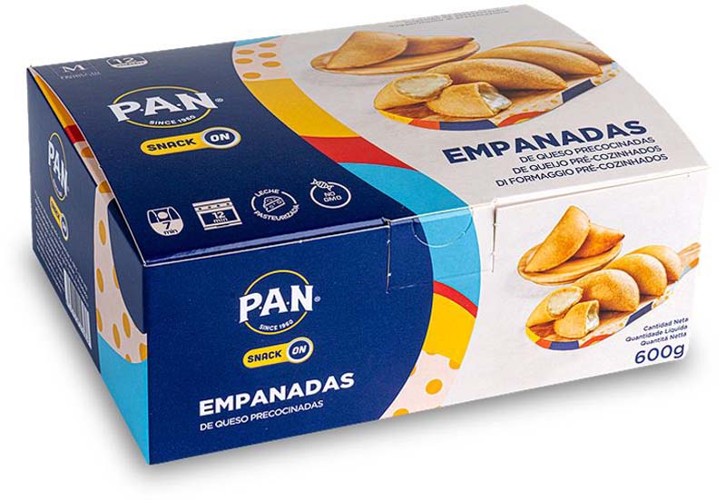 Empanadas Pan Congeladas 600g