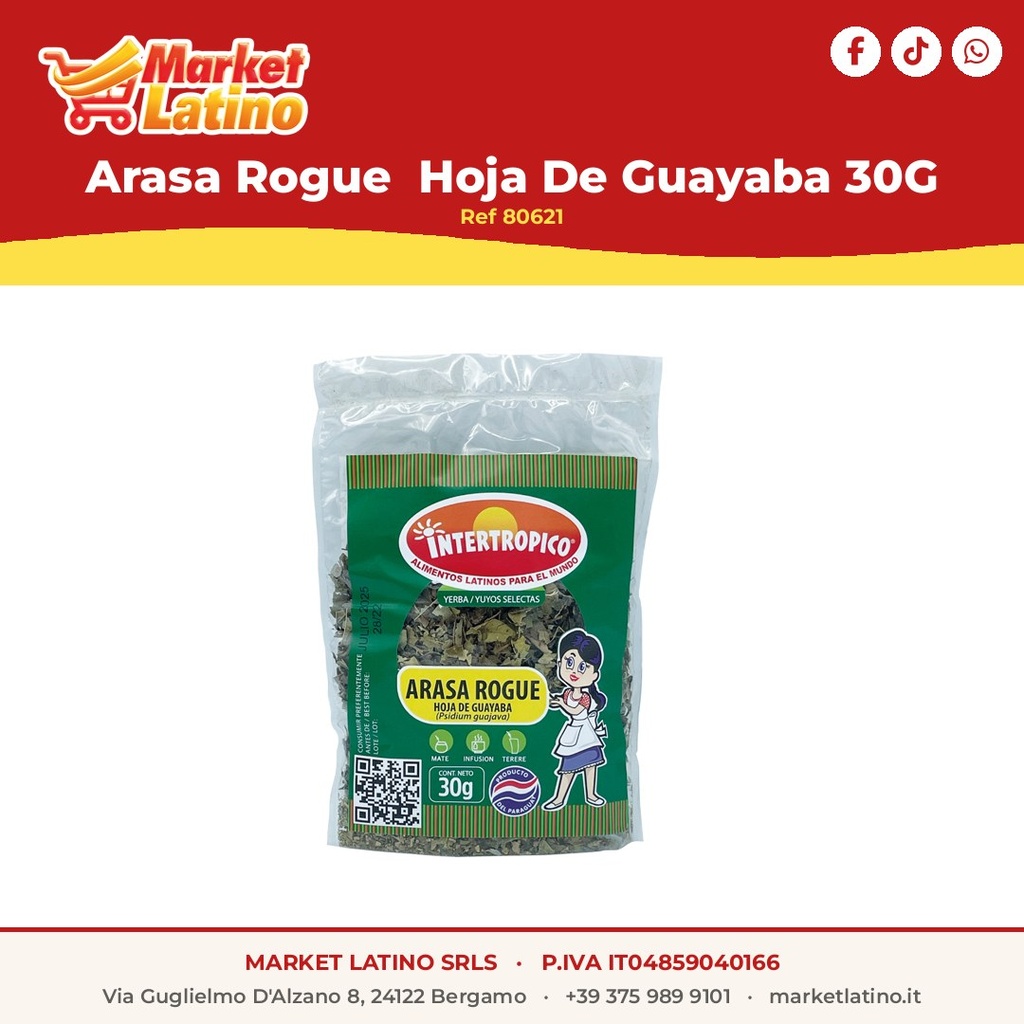 Arasa Rogue  Hoja De Guayaba 30G