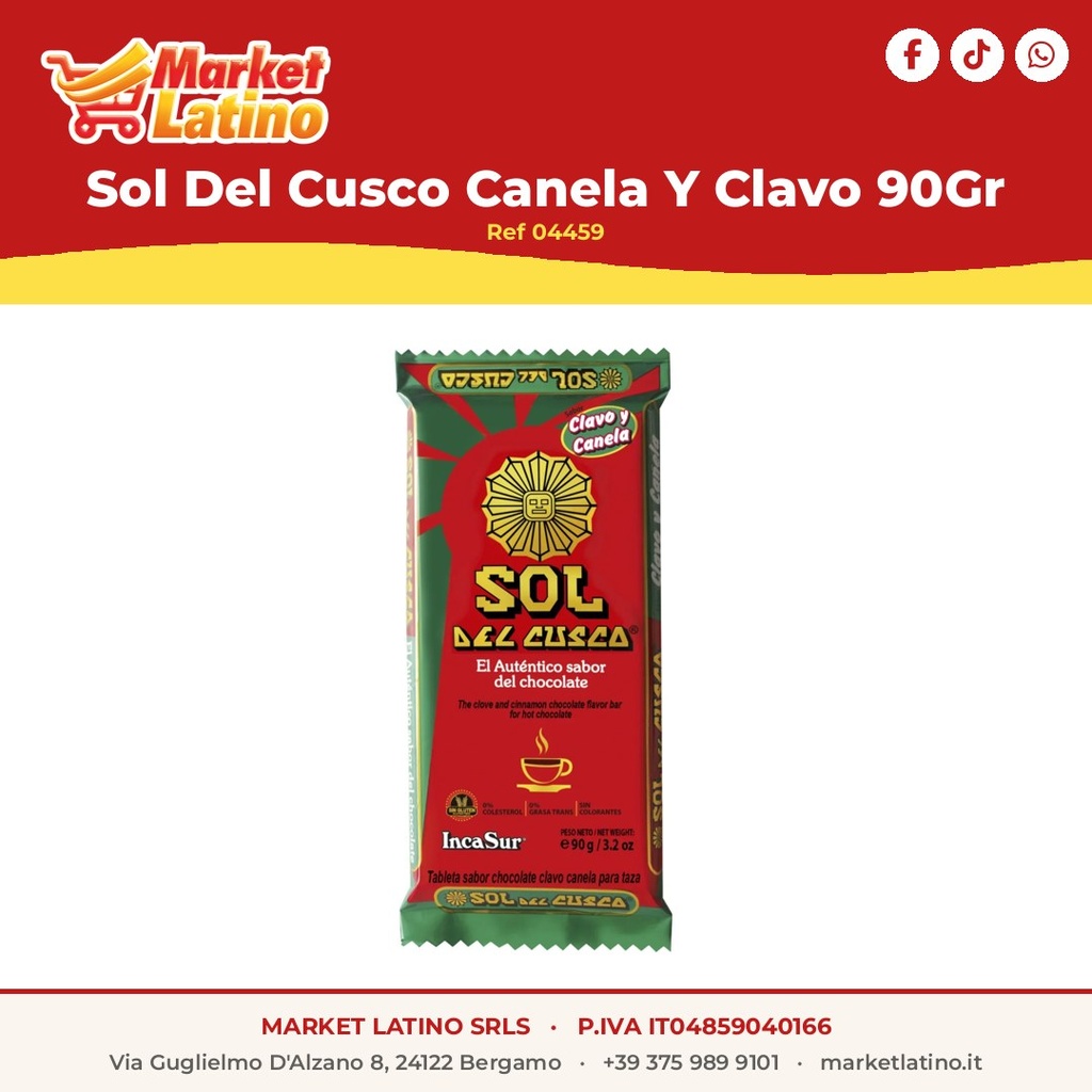 Sol Del Cusco Cannella E Chiodo Di Garofano 90Gr