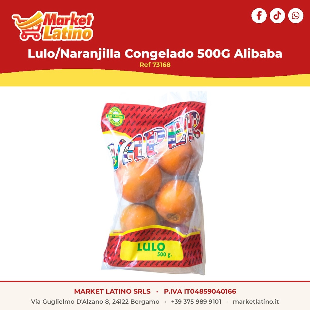 Lulo/Naranjilla Congelado 500G Alibaba