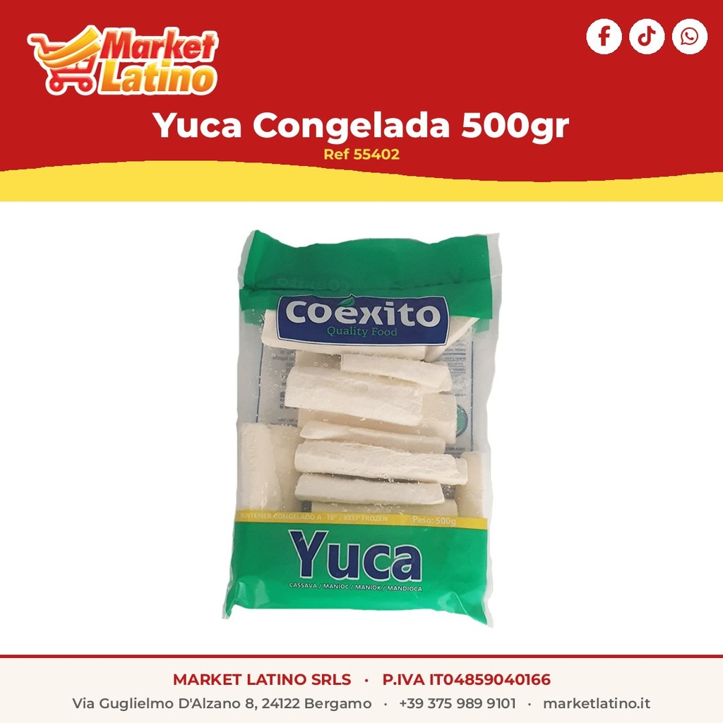 Yuca Congelada Coexito 500gr