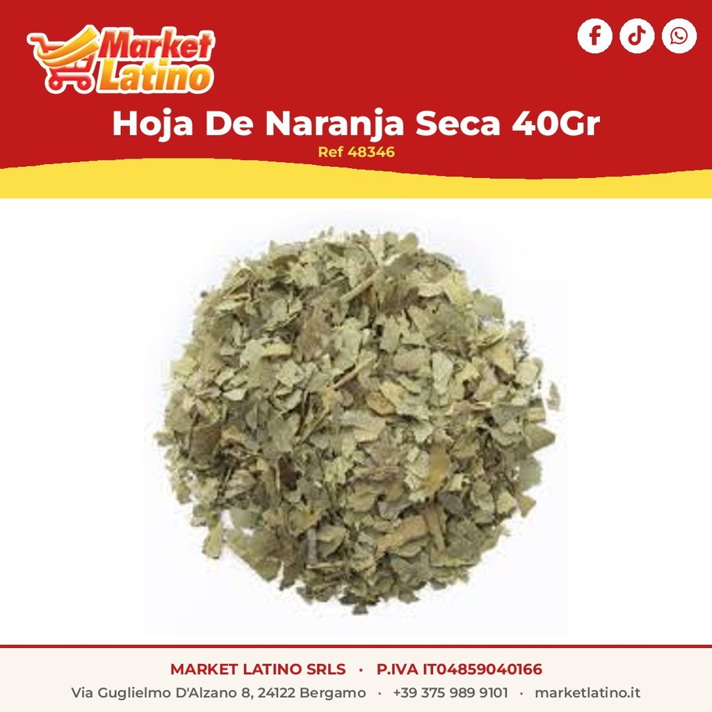 Foglia Di Arancia Secca 40Gr