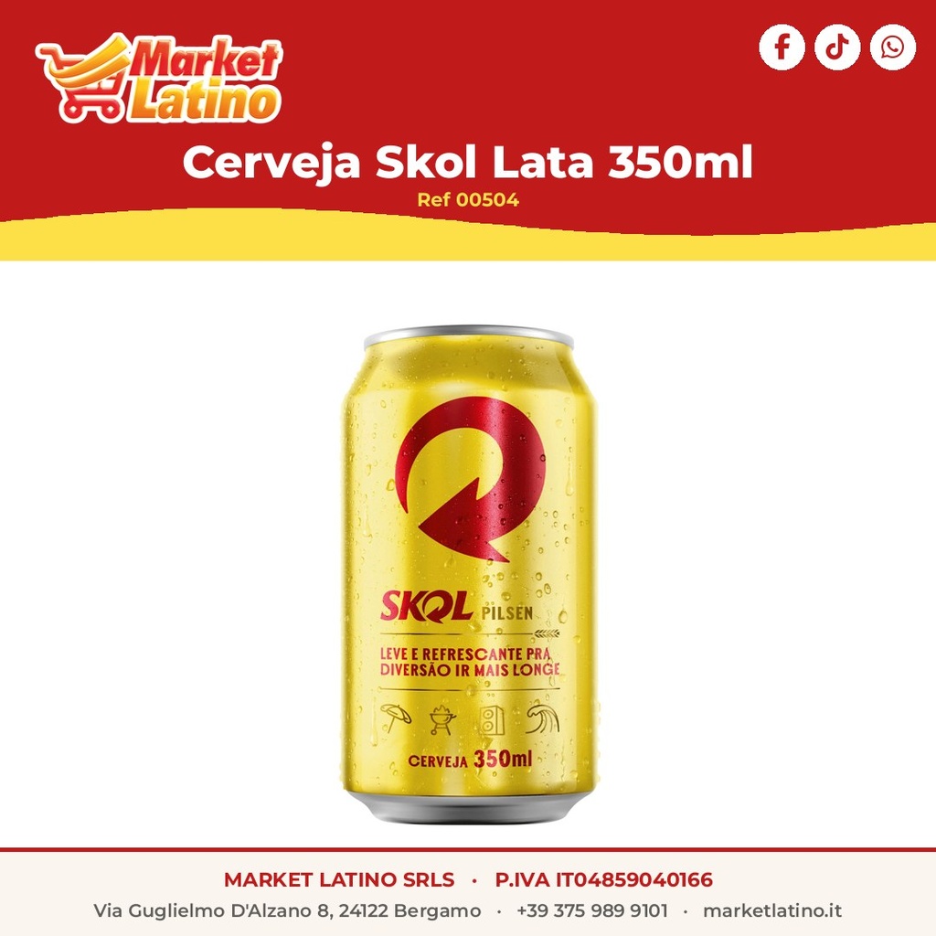 Birra Skol Lattina 350ml