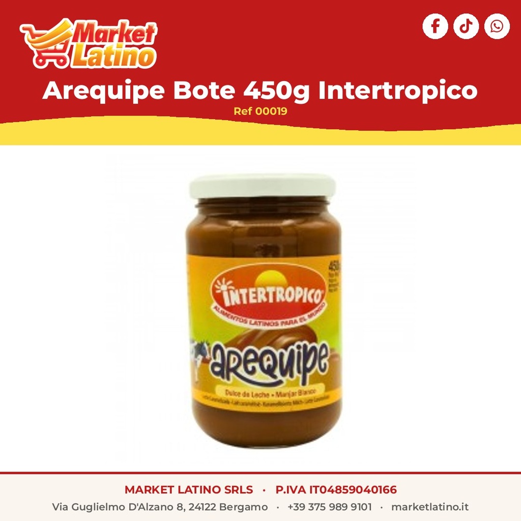 Arequipe Bote 450g Intertropico