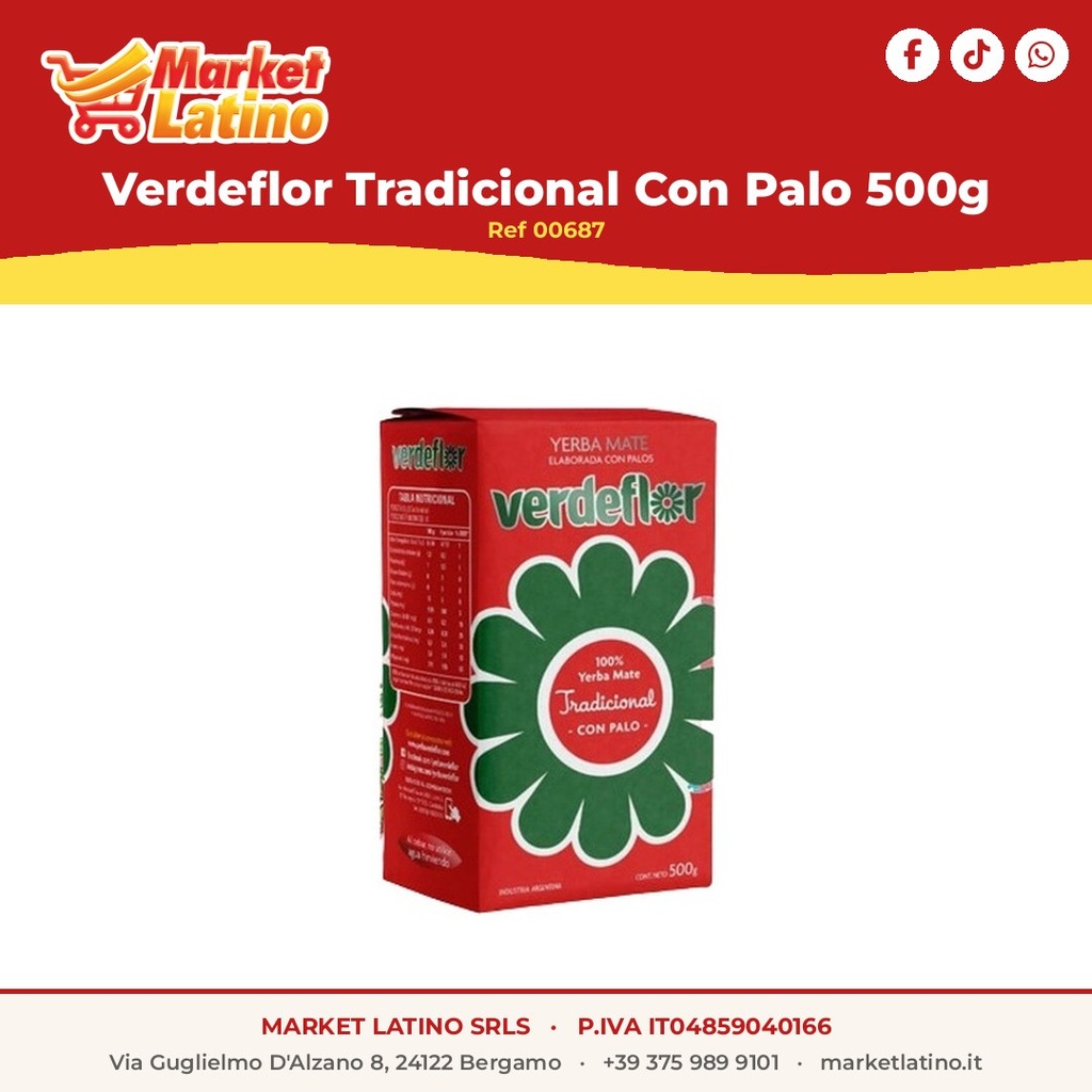 Verdeflor Tradicional Con Palo 500g