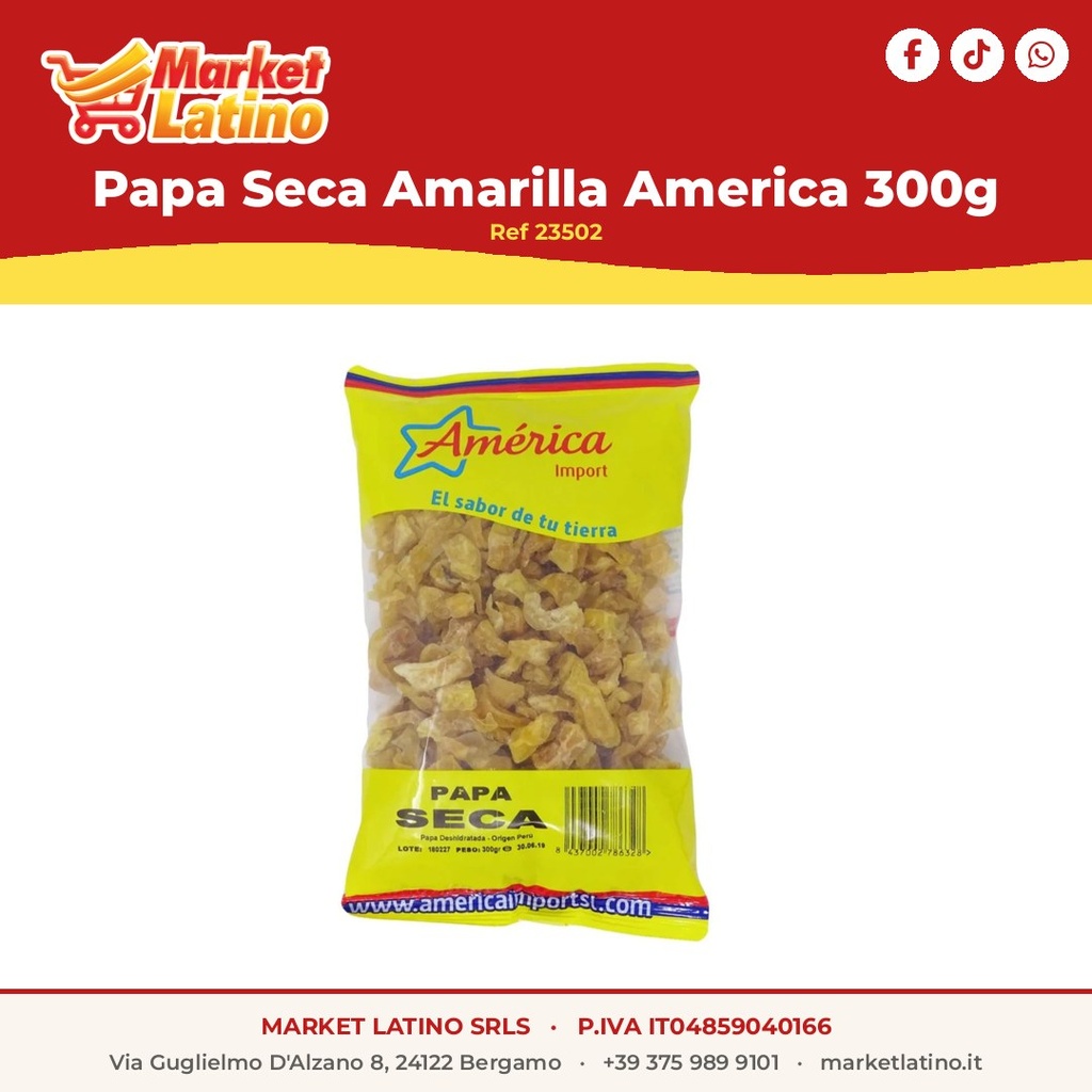 Patata Secca Gialla America 300g