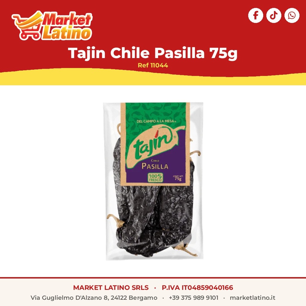Tajin Peperoncino Pasilla 75g