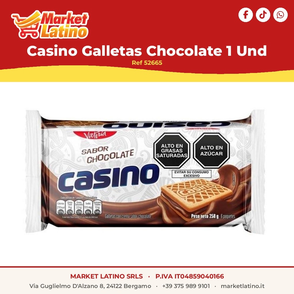 Casino Biscotti Cioccolato 1 Und