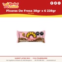 Picaras De Fresa 38gr x 6 228gr