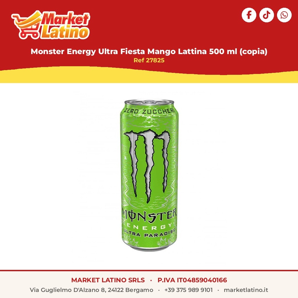 Monster Energy Ultra Fiesta Mango Lattina 500 ml (copia)