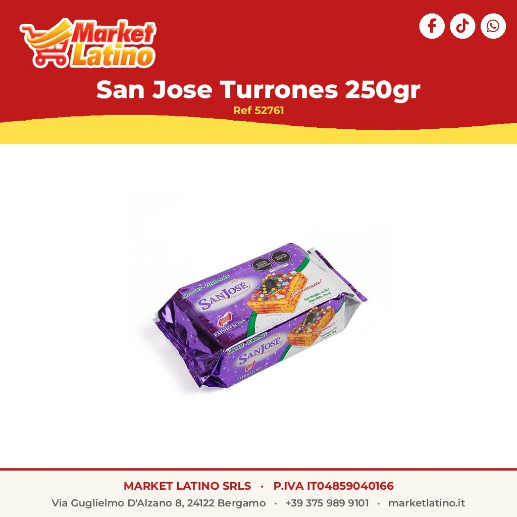San Jose Turrones 250gr