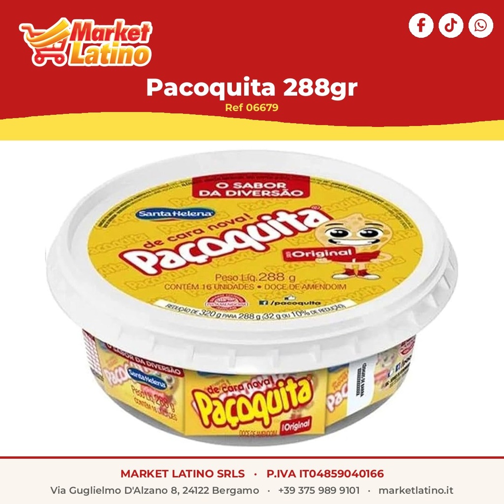Pacoquita 288gr