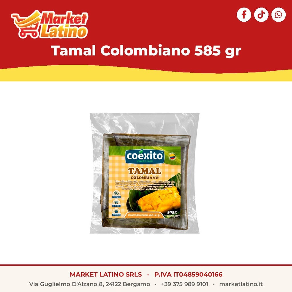 Tamale Colombiano 585 gr