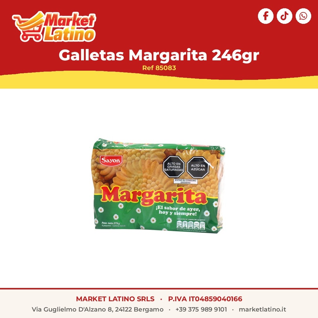 Galletas Margarita 246gr