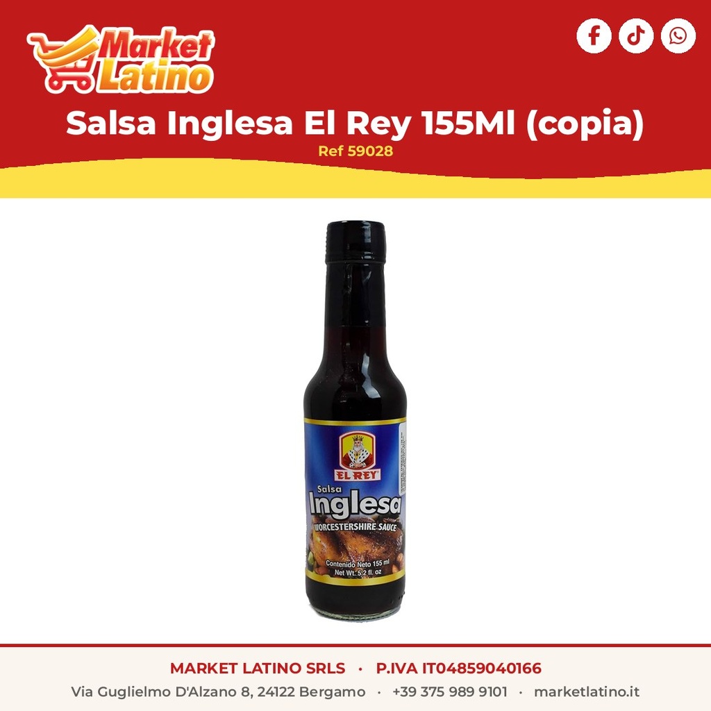 Salsa Inglesa El Rey 155Ml