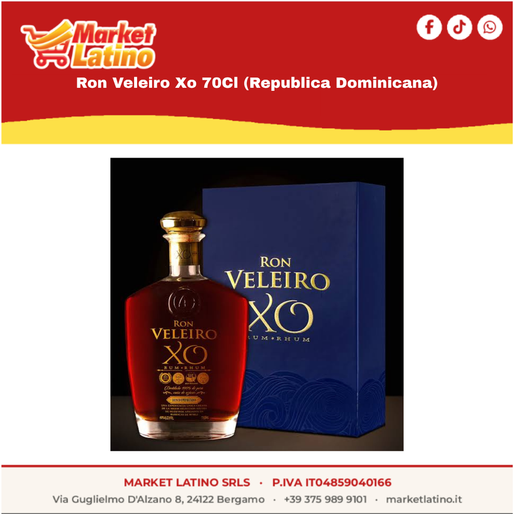Rum Velerio XO 70cl (Repubblica Dominicana)