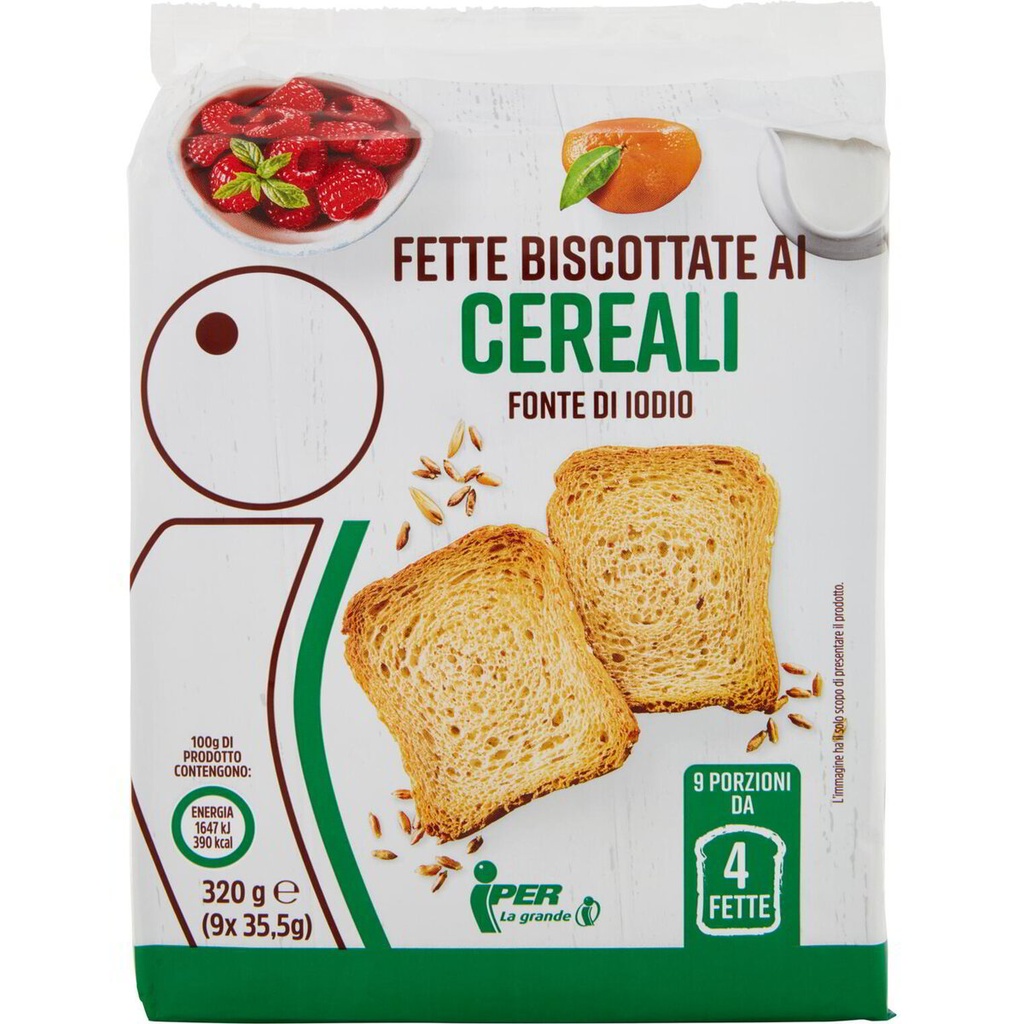 Fette Biscottate ai Cereali 320g