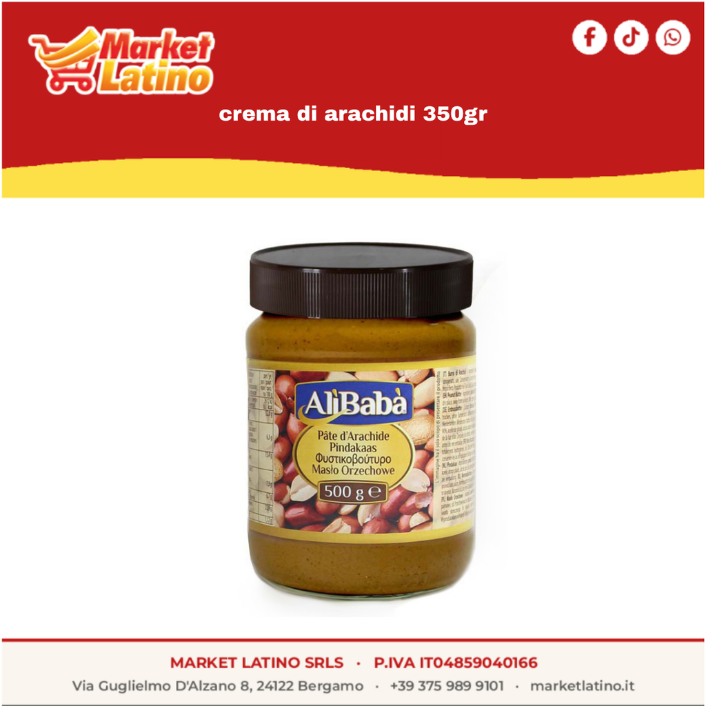 Crema di Arachidi AliBabà 500g