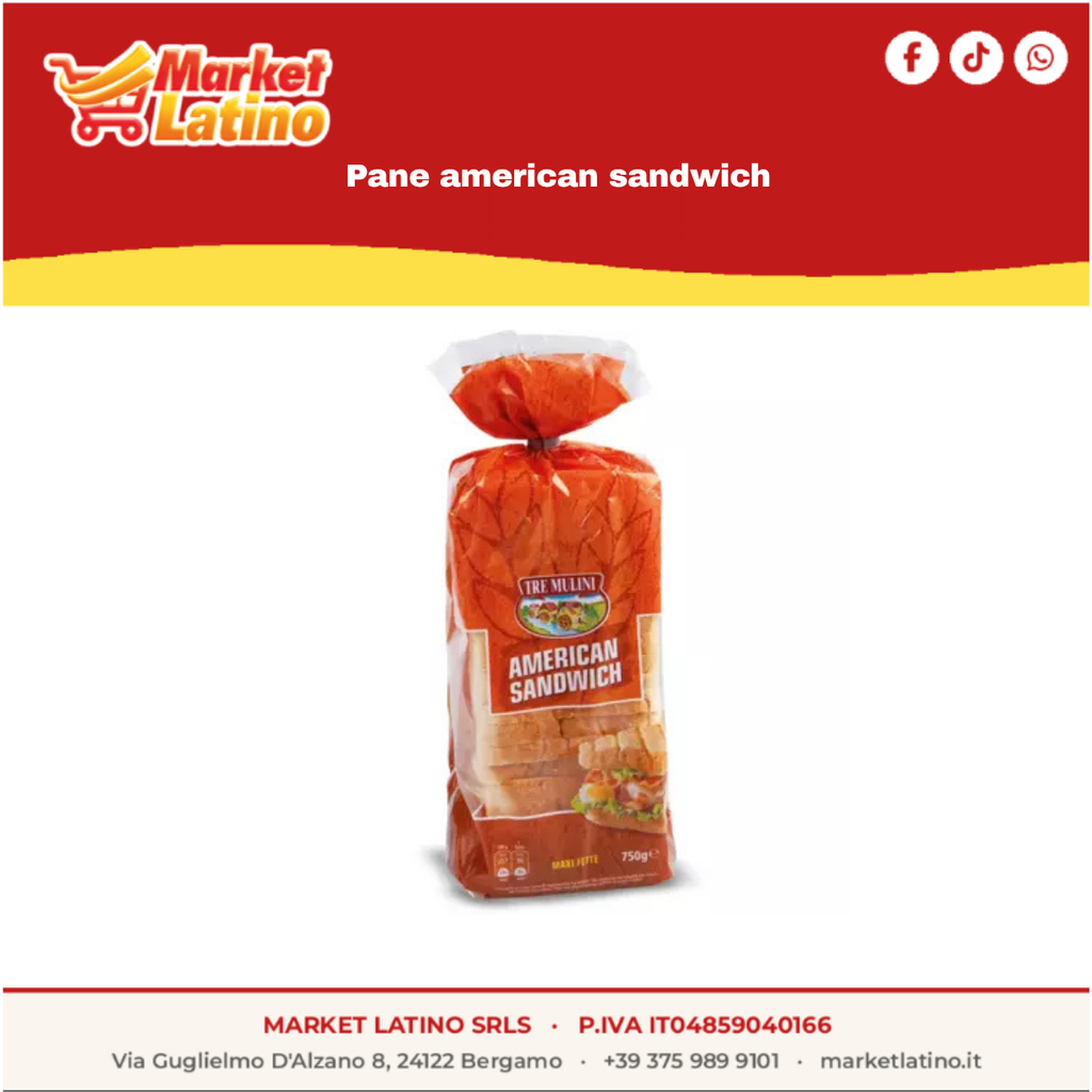 Pane american sandwich