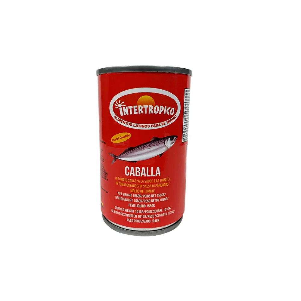 Intertropico Caballa En Salsa De Tomate 156g