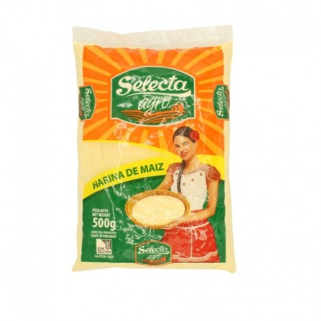 Harina de Maiz Selecta Bolsa 500g c24u