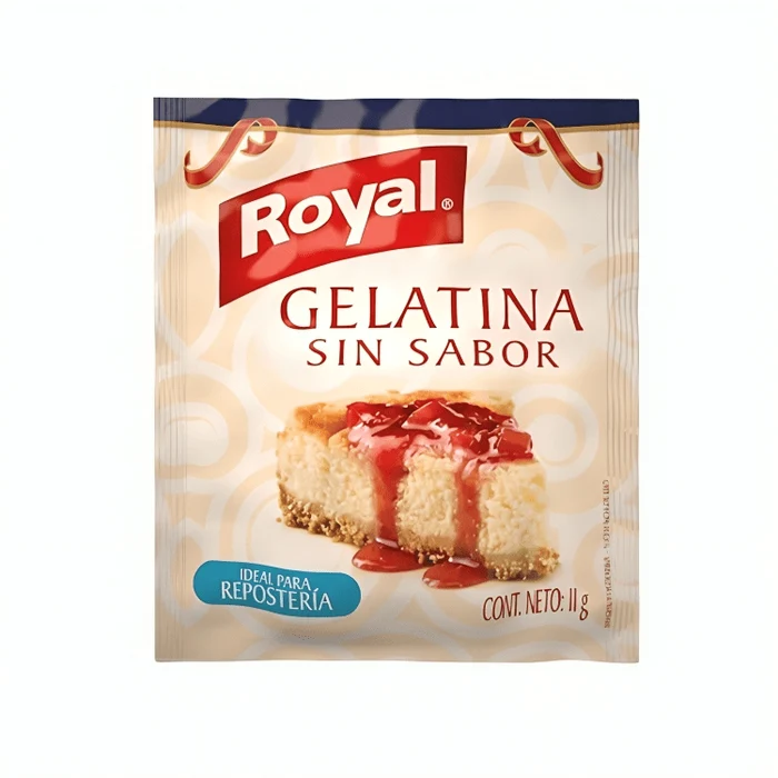 gelatina sin sabor 11g