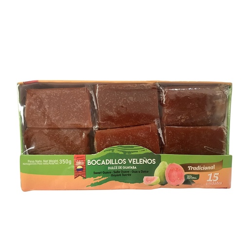 [00491] Bocadillos Veleño Dulce De guayaba Tradicional 350g