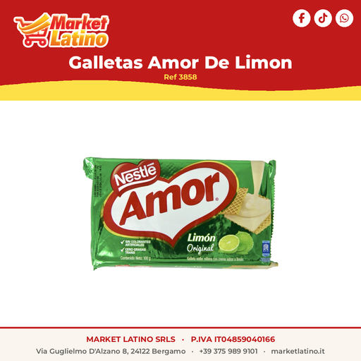 [3858] Galletas Amor De Limon