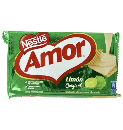[3858] Galletas Amor Original  De Limon 100g