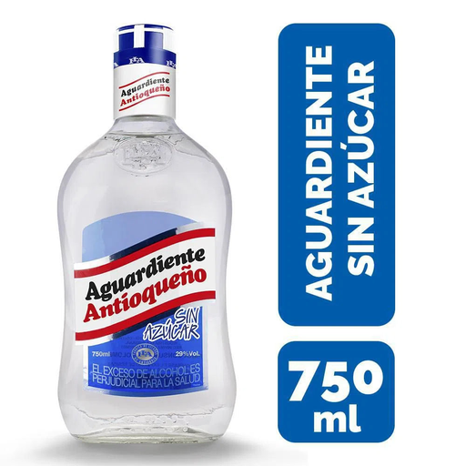 [00708] Aguardiente Antioqueño Sin Azúcar Tapa Azul – 700 ml