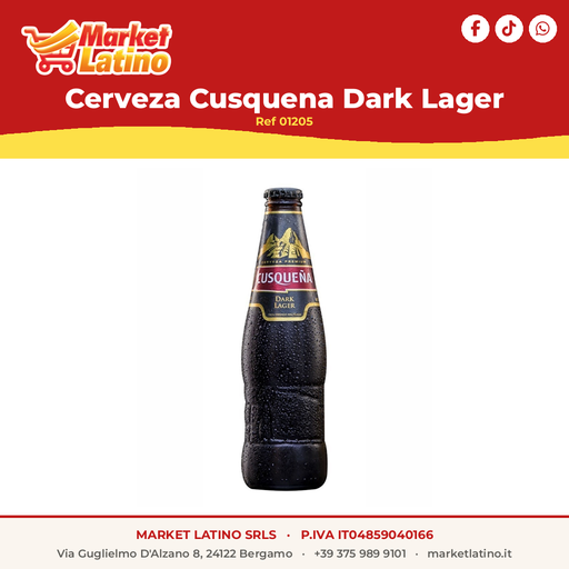 [01205] Birra Cusquena Dark Lager