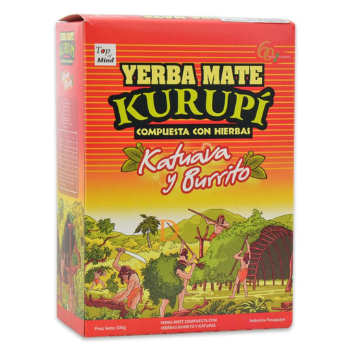 [4648] Yerba Mate Kurupi Katuava Y Burrito 500Gr