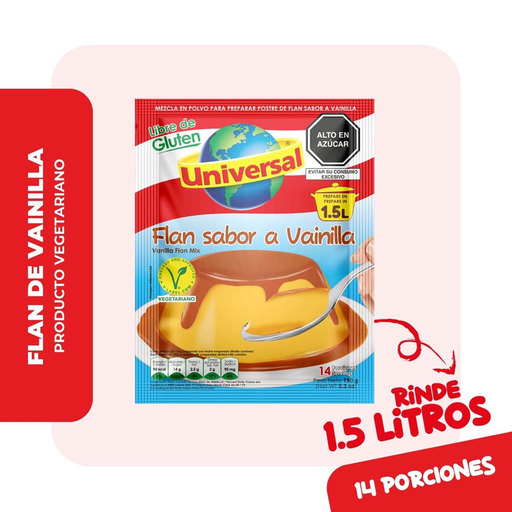 [19795] Flan Vainilla Universal 150g