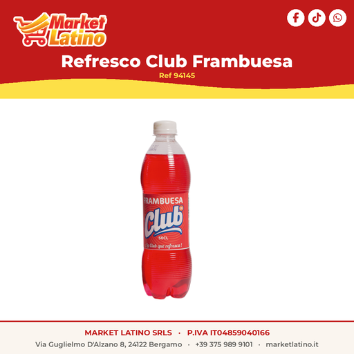 [94145] Refresco Club Frambuesa