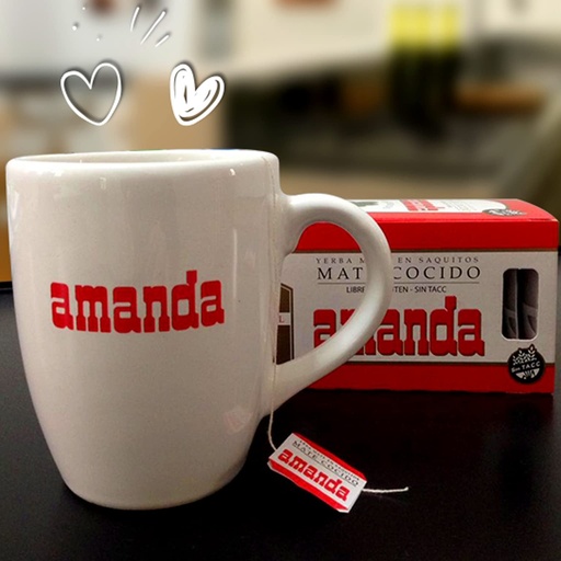 [3449] Yerba Mate Amanda 25 Saquitos