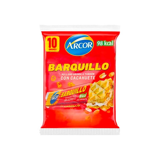 [25975] Turron Barquillo Relleno 10Und 250gr Arcor