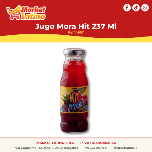 [14907] Succo di Mora Hit 237 Ml