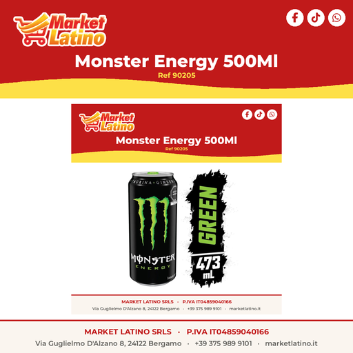 [90205] Monster Energy 500Ml