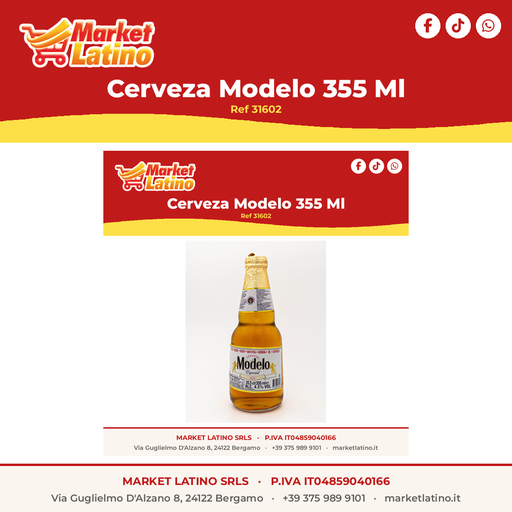 [31602] Birra Modelo 355 Ml