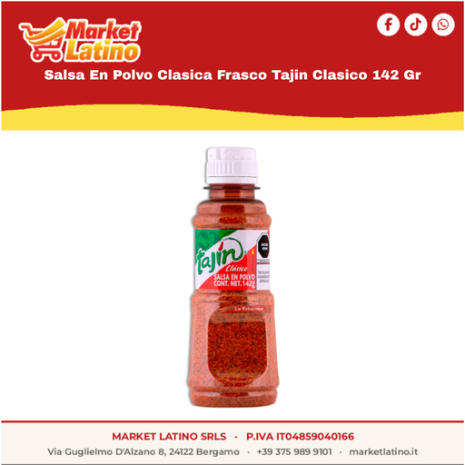 [00013] Swalsa En Polvo Clasica Frasco Tajin Clasico 142Gr