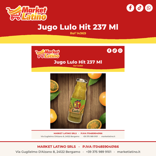 [14969] Jugo Lulo Hit 237 Ml