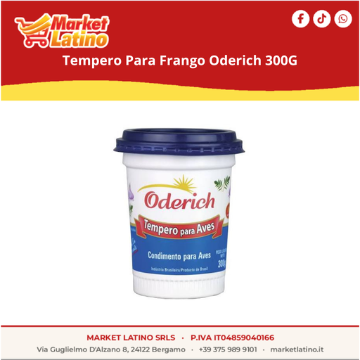 [80046] Tempero Para Frango Oderich 300G