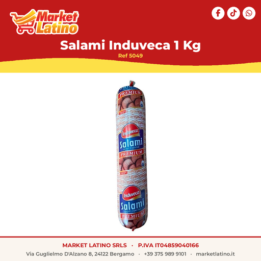 [5049] Salami Super Especial, Induveca 1000gr