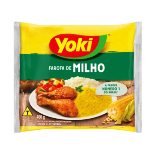 [1448] Yoki Farofa De Milho 400g 