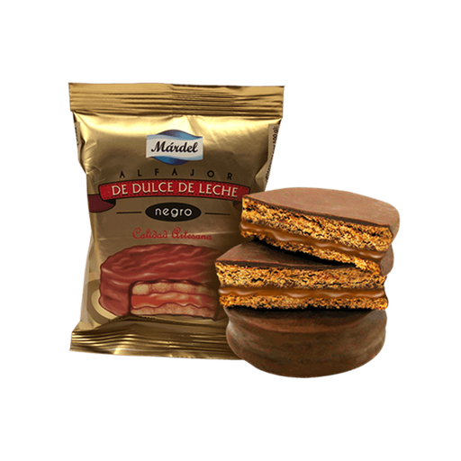 [01637] Dulce De Leche Negro Alfajor 50g