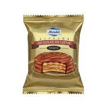 [01637] Dulce De Leche Negro Alfajor